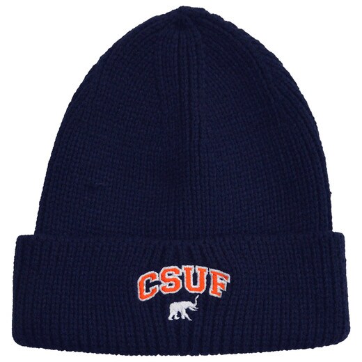 CSUF Tuffy Cuffed Beanie - Navy